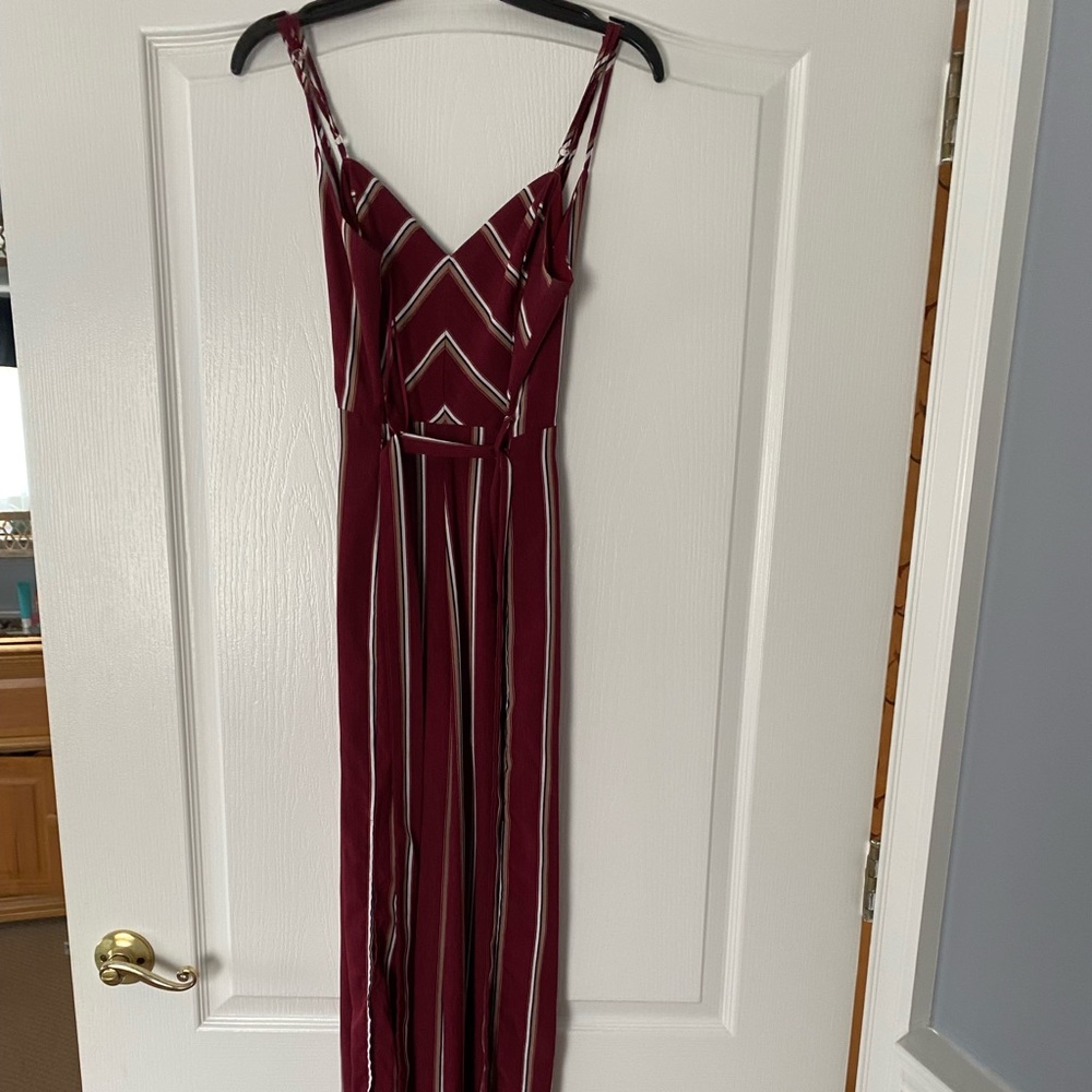 Red and white Long Jumper
